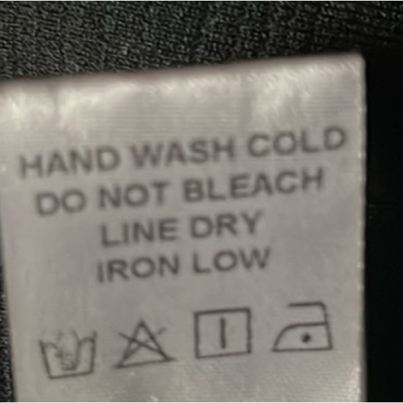 Heyson, 2-Pocket, Round Neckline, Slit Sides Poncho, Black, Small - Picture 6 of 6